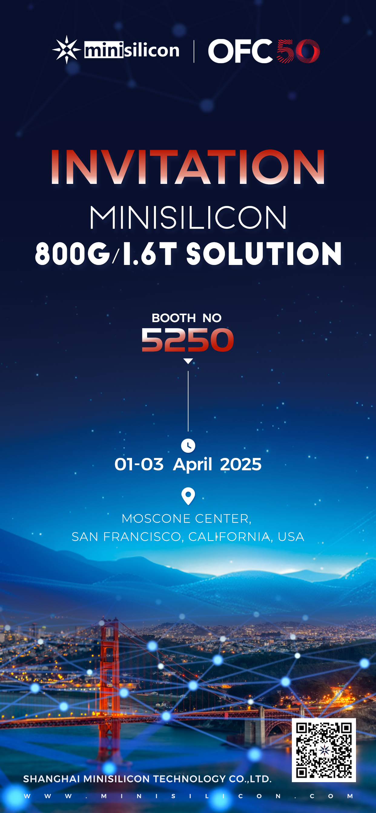 yp电子科技邀请您共赴旧金山OFC盛会-展位5250